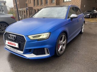 2019 Audi RS 3 II (8V) Рестайлинг, синий, 5400000 рублей, вид 1