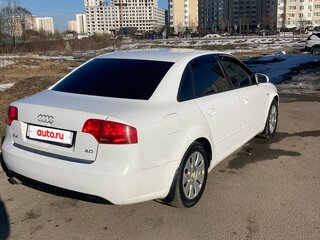 2007 Audi A4 III (B7), белый, 560000 рублей, вид 4