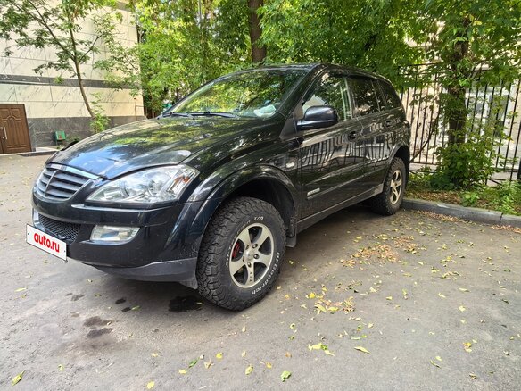 2010 SsangYong Kyron I Рестайлинг, чёрный, 1050000 рублей - вид 3
