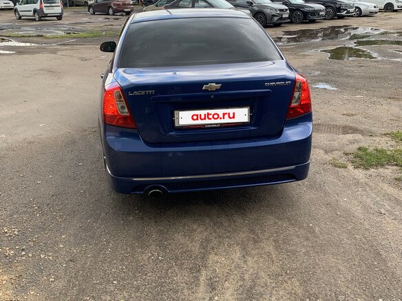 2008 Chevrolet Lacetti I, синий, 350000 рублей - вид 6