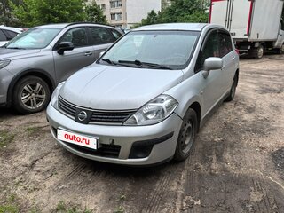 2007 Nissan Tiida I, серебристый, 350000 рублей, вид 1