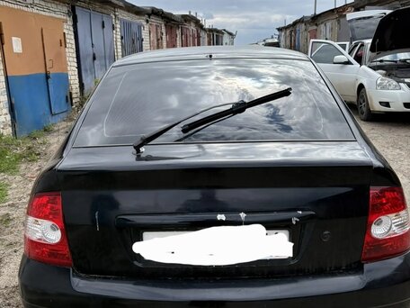 2008 Lada (ВАЗ) Priora I, чёрный, 135000 рублей, вид 5