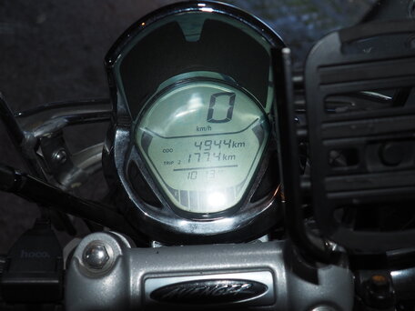 2022 Bajaj Avenger, чёрный, 190000 рублей, вид 4