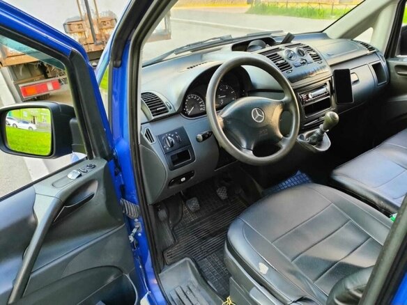 2012 Mercedes-Benz Vito, синий, 1600000 рублей - вид 12