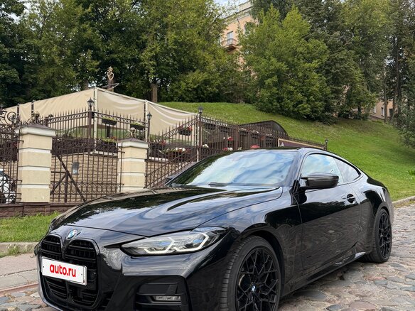2020 BMW 4 серии 420i G22, G23, G26, чёрный