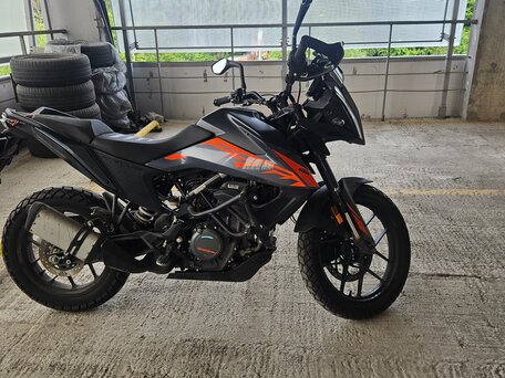 2022 KTM 390 Adventure, чёрный, 500000 рублей, вид 3
