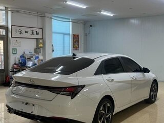 2022 Hyundai Elantra VII (CN7), белый, 1480000 рублей, вид 3