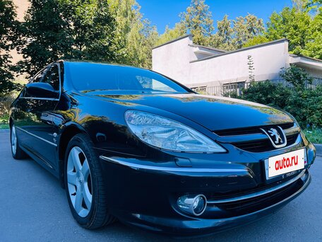 2006 Peugeot 607 I Рестайлинг, чёрный, 799000 рублей, вид 3