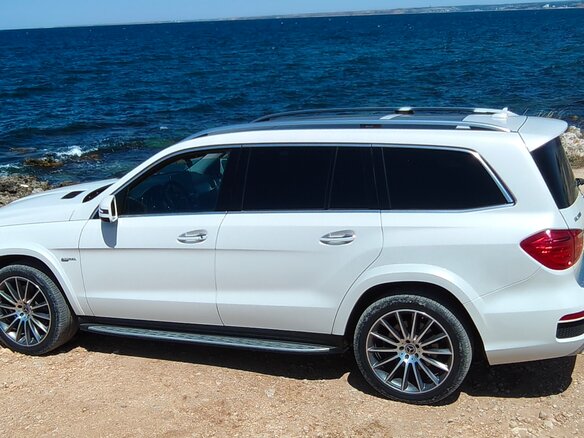 2014 Mercedes-Benz GL-Класс 550 II (X166), белый - вид 9