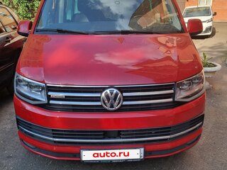 2017 Volkswagen Multivan T6, красный, 4800000 рублей, вид 2