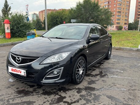2010 Mazda 6 II (GH) Рестайлинг, чёрный, 1150000 рублей, вид 3