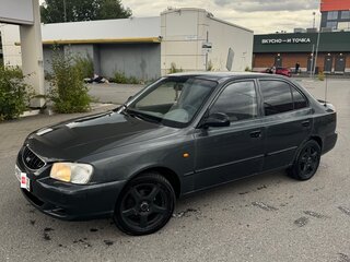 2007 Hyundai Accent ТагАЗ II, серый, 299000 рублей, вид 1