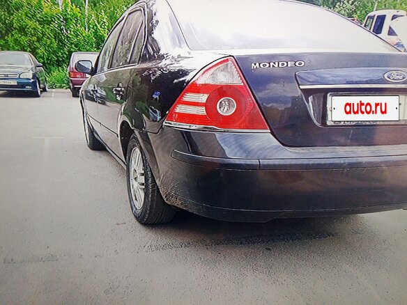 2004 Ford Mondeo III Рестайлинг, чёрный, 285000 рублей - вид 12