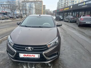 2021 Lada (ВАЗ) Vesta I, коричневый, 1150000 рублей, вид 2