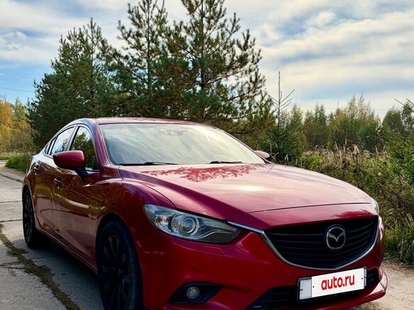 2013 Mazda 6 III (GJ), красный