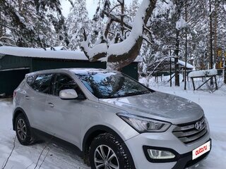 2013 Hyundai Santa Fe III, серебристый, 1650000 рублей, вид 4