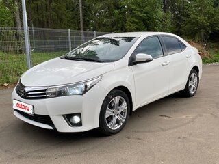 2014 Toyota Corolla XI (E160, E170, E180), белый, 1060000 рублей, вид 2