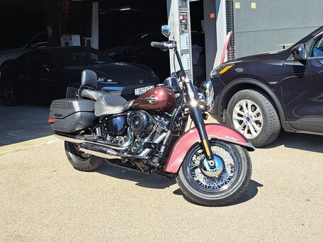 2018 Harley-Davidson Heritage, пурпурный, 1067717 рублей, вид 1
