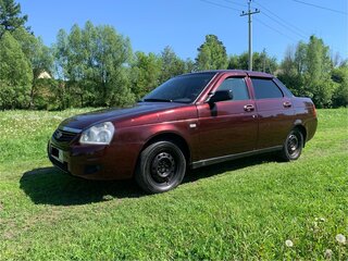2011 Lada (ВАЗ) Priora I, пурпурный, 170000 рублей, вид 2
