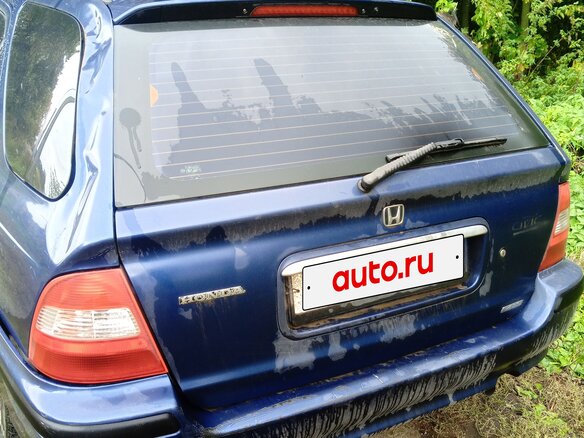 1998 Honda Civic VI Рестайлинг, синий, 90000 рублей - вид 1