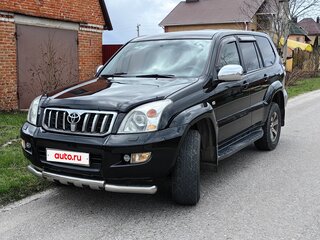 2006 Toyota Land Cruiser Prado 120 Series, чёрный, 1900000 рублей, вид 4