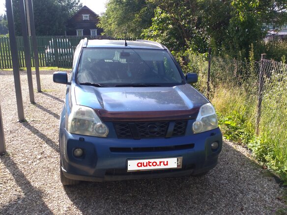 2008 Nissan X-Trail II, синий - вид 5