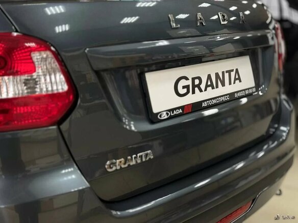 2025 Lada (ВАЗ) Granta I Рестайлинг, серый, 1097000 рублей - вид 12