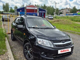 2013 Lada (ВАЗ) Granta I, чёрный, 350000 рублей, вид 1
