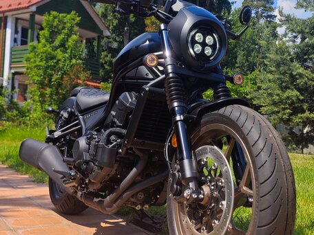 2026 Honda CMX 1100 Rebel, чёрный, 1700000 рублей, вид 2