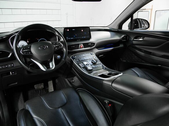 2021 Hyundai Santa Fe IV Рестайлинг, синий, 3589000 рублей - вид 15