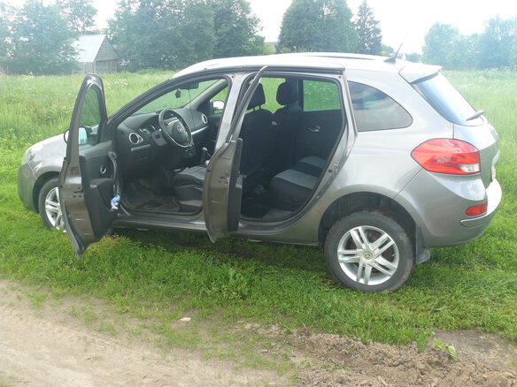 2009 Renault Clio III Рестайлинг, серый, 600000 рублей - вид 7