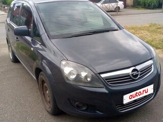 2011 Opel Zafira B Рестайлинг, синий, 820000 рублей, вид 2