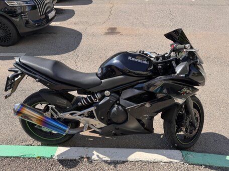 2013 Kawasaki ER-4F (Ninja 400R), чёрный, 360000 рублей, вид 1