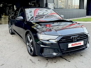 2018 Audi A6 55 TFSI V (C8), чёрный, 4900000 рублей, вид 2