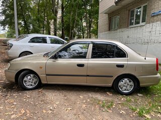 2005 Hyundai Accent II Рестайлинг, бежевый, 250000 рублей, вид 3