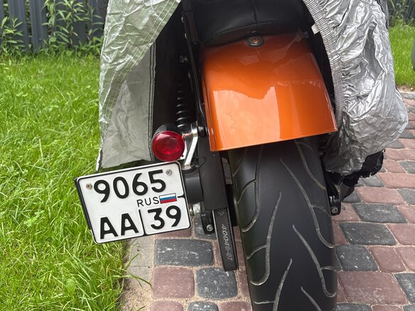 2015 Harley-Davidson Street Bob, оранжевый, 700000 рублей - вид 5