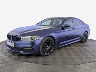 2018 BMW 5 серии 530d xDrive VII (G30/G31/G38), синий, 4510000 рублей, вид 1