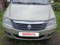 2010 Renault Logan I Рестайлинг, бежевый - вид 2