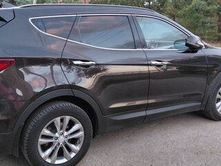 2017 Hyundai Santa Fe III Рестайлинг, коричневый, 2400000 рублей, вид 2