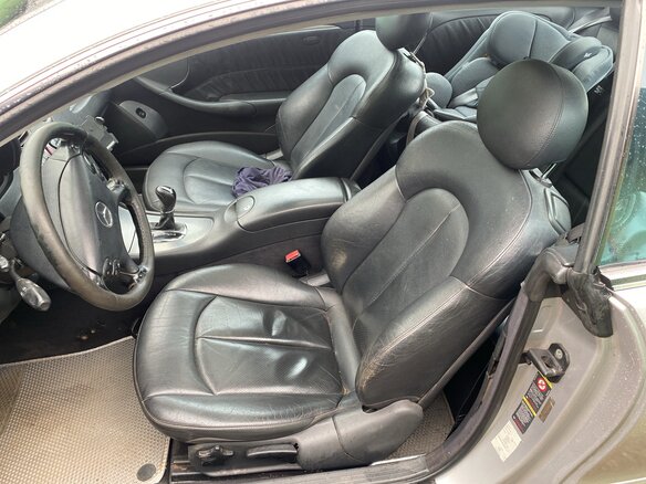 2003 Mercedes-Benz CLK-Класс 200 II (W209), серебристый, 640000 рублей - вид 9