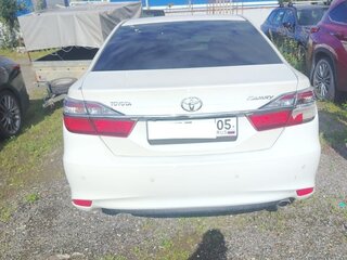 2016 Toyota Camry VII (XV50) Рестайлинг, белый, 1416200 рублей, вид 2