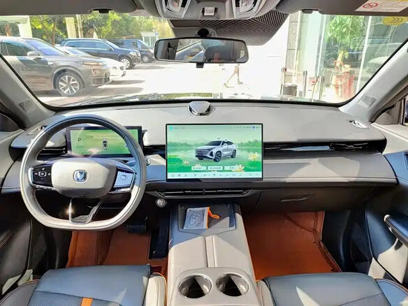 2026 Changan UNI-Z iDD, чёрный - вид 6