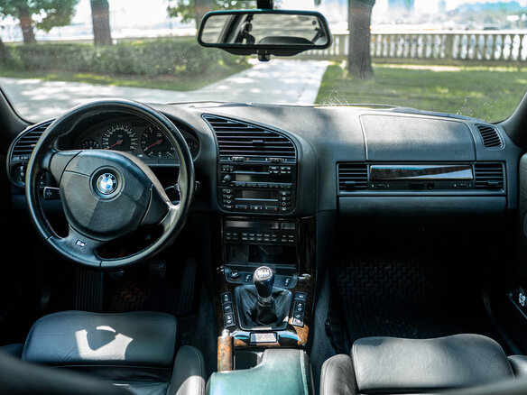 1995 BMW M3 II (E36), жёлтый - вид 7