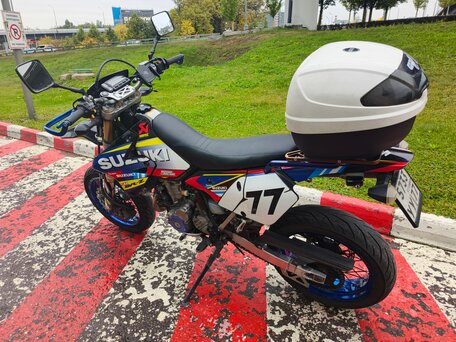 2018 Suzuki DR-Z 400 SM, синий, 650000 рублей, вид 5