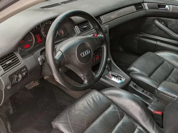 2001 Audi A6 II (C5) Рестайлинг, чёрный - вид 8