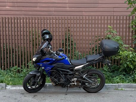 2017 Yamaha MT-09 Tracer (FJ-09), синий, 855000 рублей, вид 1