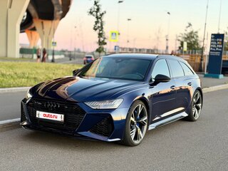 2021 Audi RS 6 IV (C8), синий, 12950000 рублей, вид 3