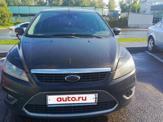 2010 Ford Focus II Рестайлинг, чёрный, 530000 рублей, вид 1