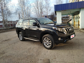 2017 Toyota Land Cruiser Prado 150 Series Рестайлинг 1, чёрный, 5950000 рублей, вид 1