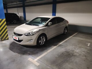 2012 Hyundai Elantra V (MD), бежевый, 1050000 рублей, вид 1
